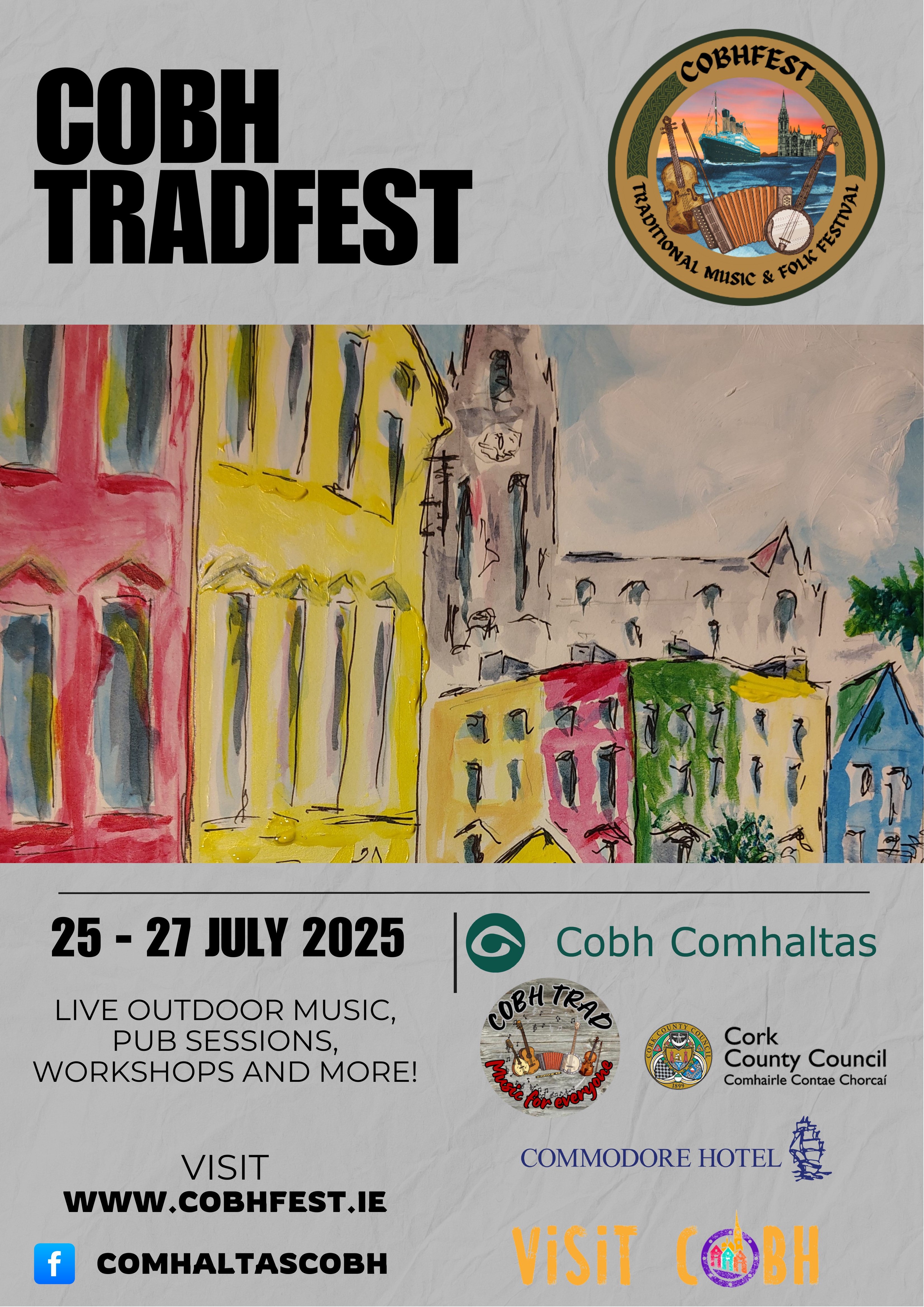 CobhFest 2025 Poster